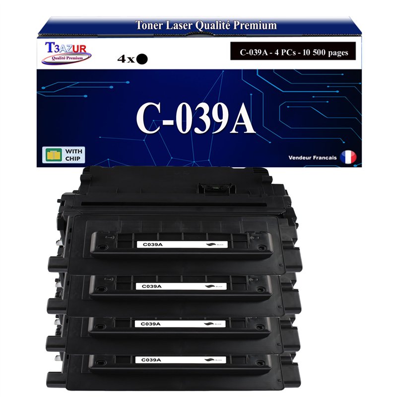 Toner compatible Canon 039 (0287C001) - 10 500 pages Toner compatible Canon 039 (0287C001) - 10 500 pages