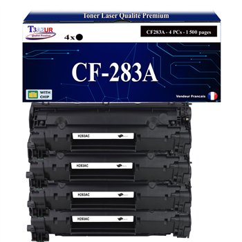 Toner compatible HP CF283A (83A) - 1 500 pages