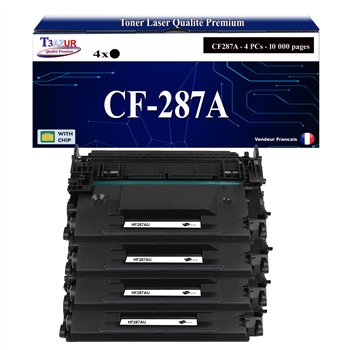 Cartouche de toner compatible avec HP CF287A