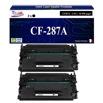 Cartouche de toner compatible avec HP CF287A