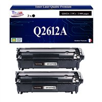 Toner compatible HP Q2612A (12A) - 2 000 pages