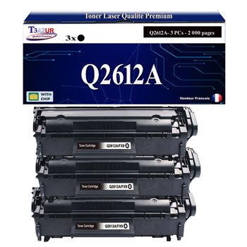 Toner compatible HP Q2612A (12A) - 2 000 pages