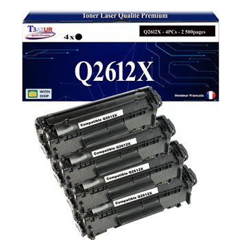 Toner compatible HP Q2612X (12X)- 2 500 pages
