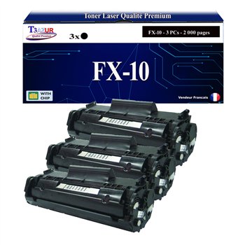 Toner compatible avec Canon FX10 / FX9/ 104/ 703 (0263B002/ 7616A005)- 2 000 pages