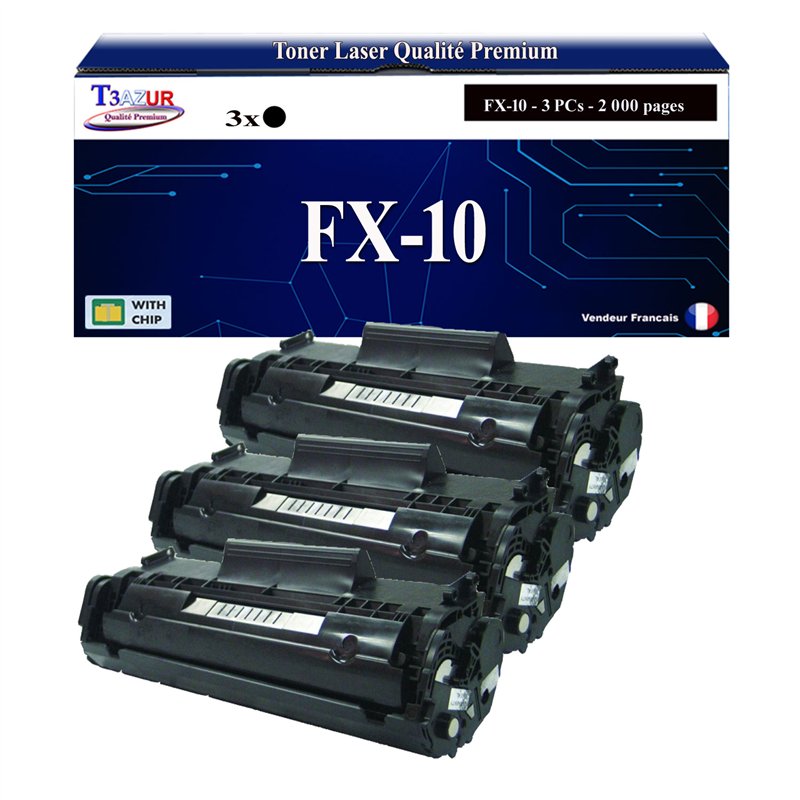Toner compatible avec Canon FX10 / FX9/ 104/ 703 (0263B002/ 7616A005)- 2 000 pages Toner compatible avec Canon FX10 / FX9/ 104/ 703 (0263B002/ 7616A005)- 2 000 pages