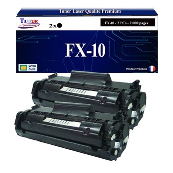 Toner compatible avec Canon FX10 / FX9/ 104/ 703 (0263B002/ 7616A005)- 2 000 pages