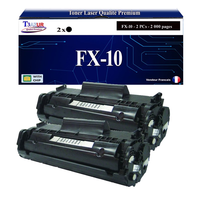 Toner compatible avec Canon FX10 / FX9/ 104/ 703 (0263B002/ 7616A005)- 2 000 pages Toner compatible avec Canon FX10 / FX9/ 104/ 703 (0263B002/ 7616A005)- 2 000 pages
