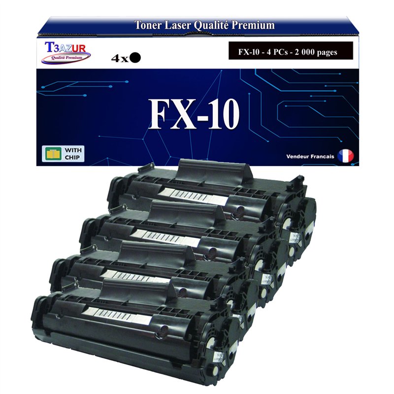 Toner compatible avec Canon FX10 / FX9/ 104/ 703 (0263B002/ 7616A005)- 2 000 pages Toner compatible avec Canon FX10 / FX9/ 104/ 703 (0263B002/ 7616A005)- 2 000 pages
