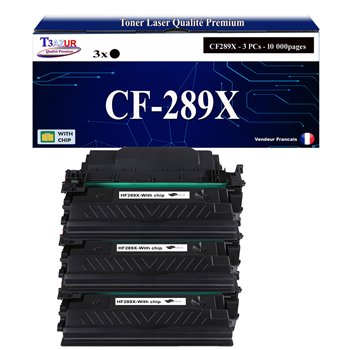 Xerox Everyday HP CF289X Cartouche de toner générique noir - Remplace 89X (avec puce)
