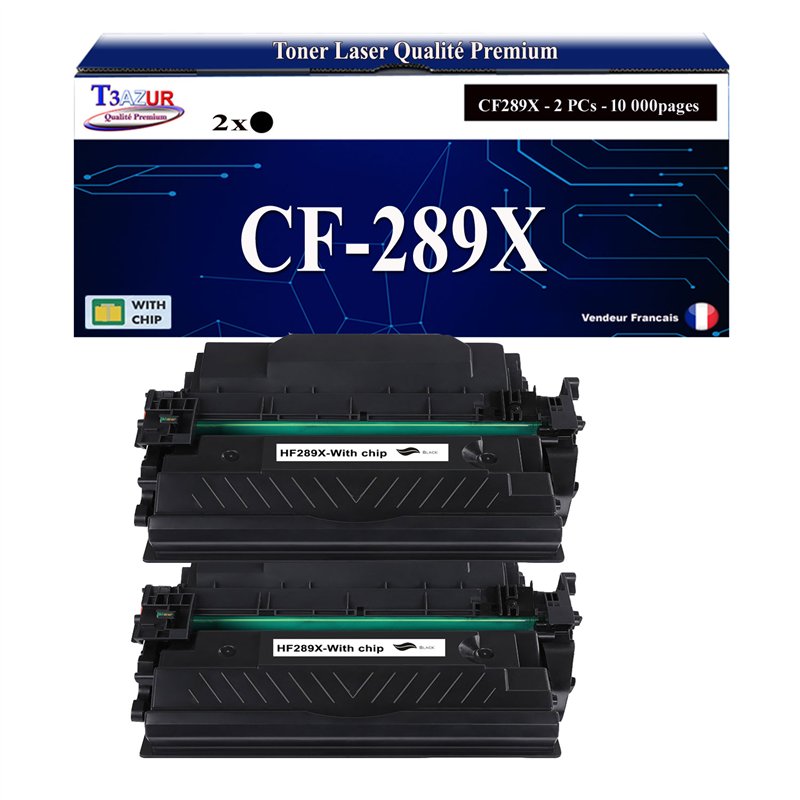 Xerox Everyday HP CF289X Cartouche de toner générique noir - Remplace 89X (avec puce)