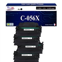 4x Toners compatibles avec Canon 056X (3007C002) - 10 000 pages
