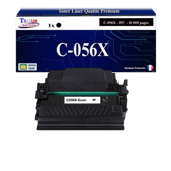 Toner compatible avec Canon 056X (3007C002) - 10 000 pages