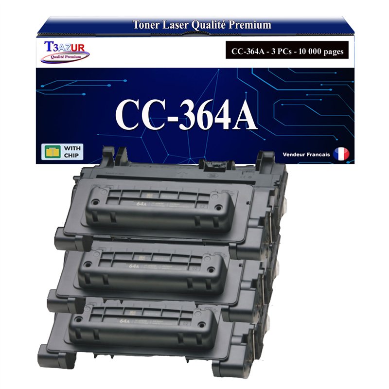 Toner compatible HP CC364A/CE390A (64A/90A) - 10 000 pages