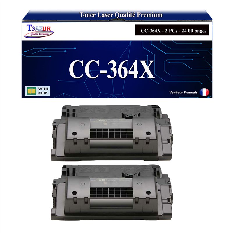 Toner compatible HP CC364A/CE390A (64A/90A) - 10 000 pages