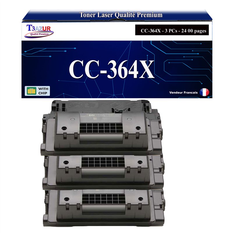 Toner compatible HP CC364A/CE390A (64A/90A) - 10 000 pages
