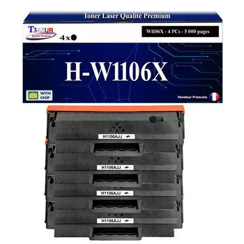 Toner compatible HP W1106A (106A) XXl Jumbo -5 000 pages