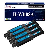 Lot de 2 Toners compatibles HP W1108A (108A)
