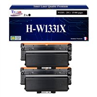 2x Toners compatibles avec HP 331X (W1331X) - 15 000 pages