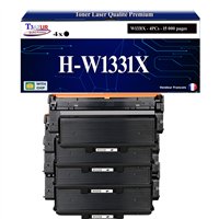 4x Toners compatibles avec HP 331X (W1331X) - 15 000 pages