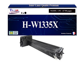 Toner compatible HP 335X (W1335X) Noir -13 700 pages