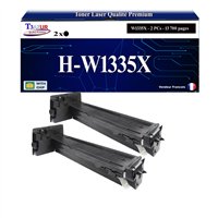 2x Toners compatibles HP 335X (W1335X) Noir -13 700 pages