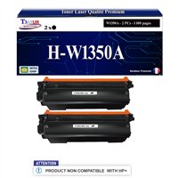 2x Toners compatibles avec HP W1350A (135A) - 1 100 pages (non compatibles avec les Imprimantes HP+)