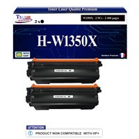 2x Toners compatibles avec HP W135XA (135X) - 1 100 pages (non compatibles avec les Imprimantes HP+)