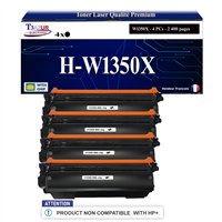 4x Toners compatibles avec HP W135XA (135X) - 1 100 pages (non compatibles avec les Imprimantes HP+)