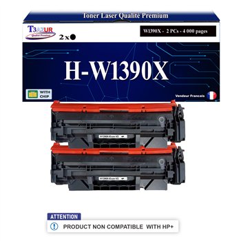 Toner compatible avec HP W1390X (139X) - 4 000 pages (non compatibles avec les Imprimantes HP+)