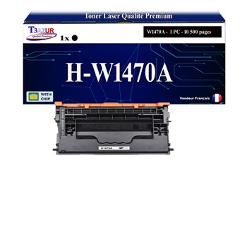 Cartouche de toner compatible avec W1470A(147A) - 10 500 pages