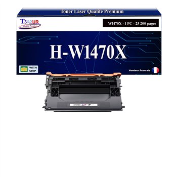 Toner compatible avec HP W1470X(147X) - 25 200 pages