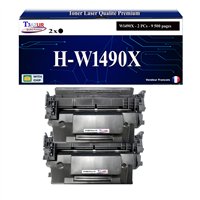 2x Toners compatibles avec HP W1490X (149X)- 9 500 pages