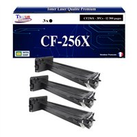 3x Toners compatibles HP CF256X (56X) -12 300 pages