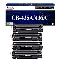 4x Toners compatibles avec HP CB436A (HP 36A) - 2 000 pages