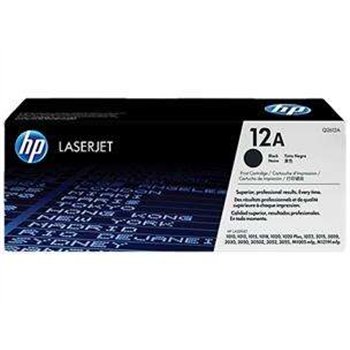 Cartouche de toner noir d'origine HP Q2612A - 12A