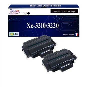2x Toners compatibles Xerox WorkCentre 3210/3220 (106R01486)- 4 100 pages