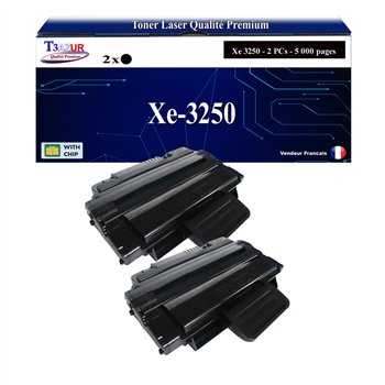 2x Toners compatibles Xerox Phaser 3250 Noir -5 000 pages