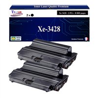 2x Toners compatibles Xerox Phaser 3428 - 8 000 pages