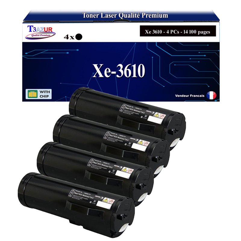 Toner compatible Xerox Phaser 3610/WorkCentre 3615 (106R02722) - 14 100 pages