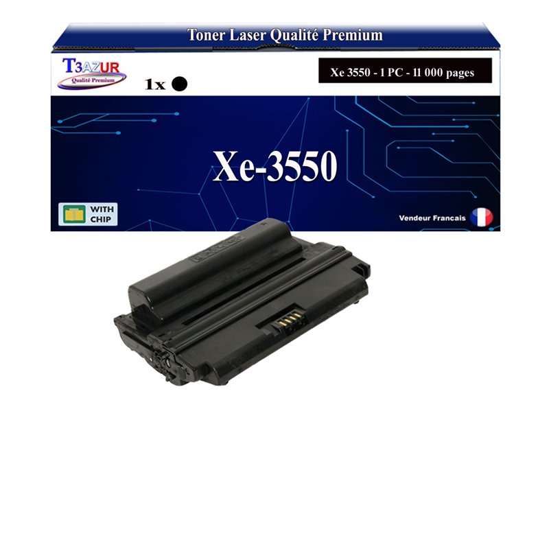 Toner compatible Xerox WorkCentre 3550 (106R01530)- Noire -11 000 pages Toner compatible Xerox WorkCentre 3550 (106R01530)- Noire -11 000 pages