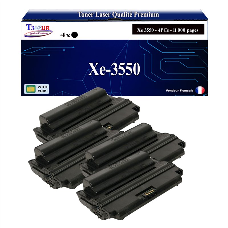 Toner compatible Xerox WorkCentre 3550 (106R01530)- Noire -11 000 pages Toner compatible Xerox WorkCentre 3550 (106R01530)- Noire -11 000 pages