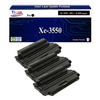 Toner compatible Xerox WorkCentre 3550 (106R01530)- Noire -11 000 pages