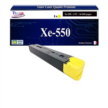 Toner compatible avec Xerox Color 550/560/570 (006R01526) Jaune - 34 000 pages