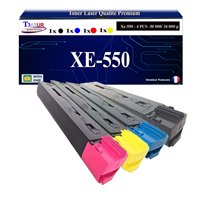 Lot de 4 Toners compatibles avec Xerox Color 550/ 560/ 570