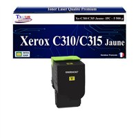 Toner compatible avec Xerox C310/C315 (006R04367/006R04359) Jaune- 5 500 pages