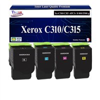 4x Toners compatibles avec Xerox C310/C315