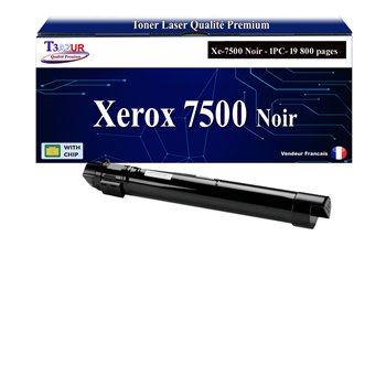Toner compatible Xerox Phaser 7500 (106R01439)-Noire -19 800 pages