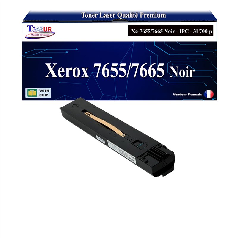 Toner compatible Xerox WorkCentre 7655/7665/7675 (006R01449)- Noire -31 700 pages