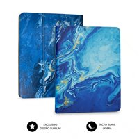 Étui universel Bluetooth Subblim Keytab Pro 9-10,1" - Sans fil - Bluetooth - Couleur marbre bleu