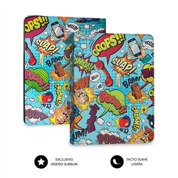 Étui universel Bluetooth Subblim Keytab Pro 9-10,1" - Sans fil - Bluetooth - Couleurs variées